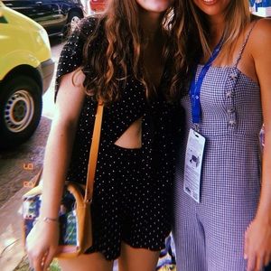 Audrey 3+1 Polka Dot Romper